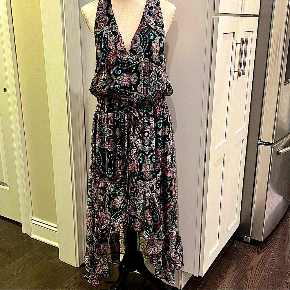 Ramy Brook High Low Floral Dress - Picture 2 of 16